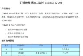 丙烯酸酯類(lèi)加工助劑 JINHASS K-705